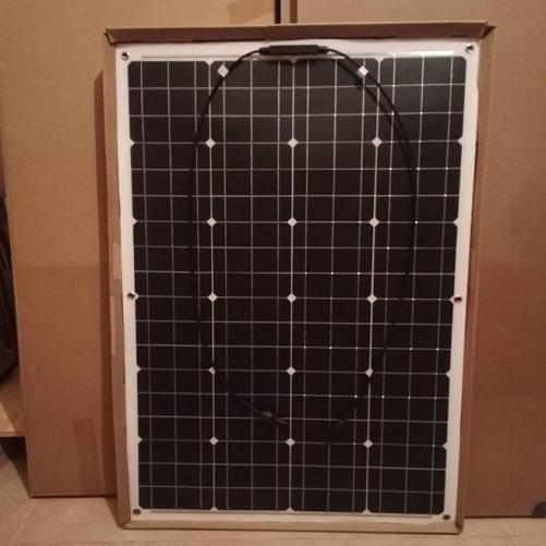 Pannello Solare Flessibile 100W 12V Monocristallino