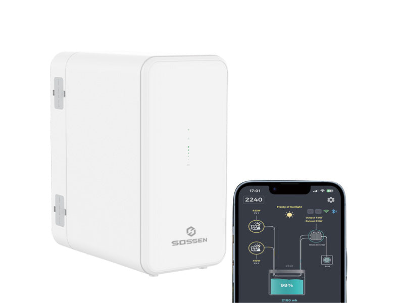 Batteria Fotovoltaico da Balcone 2,2 kwh adatta con qualsiasi Micro Inverter