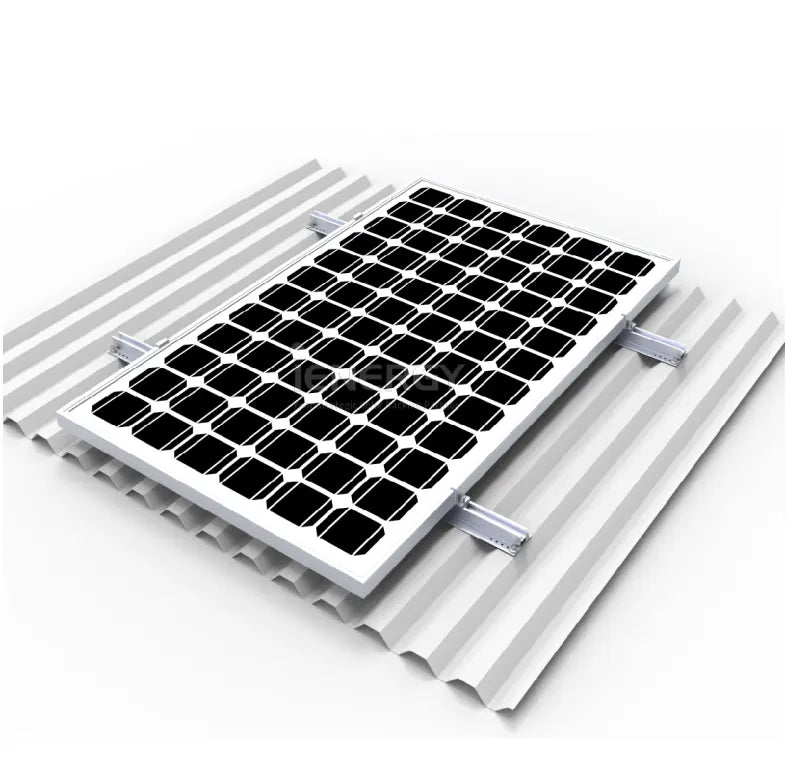 Kit Fissaggio Pannello Solare tetto Lamiera o Camper