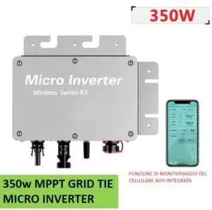 kit fotovoltaico da Balcone plug end play 340w