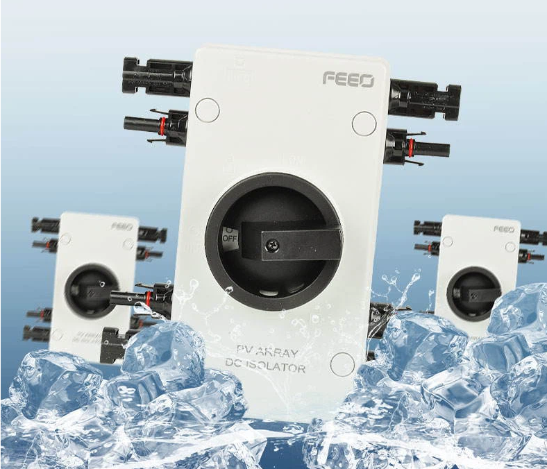 sezionatore Feeo fotovoltaico DC 4P 32A 1000V 2 stringhe