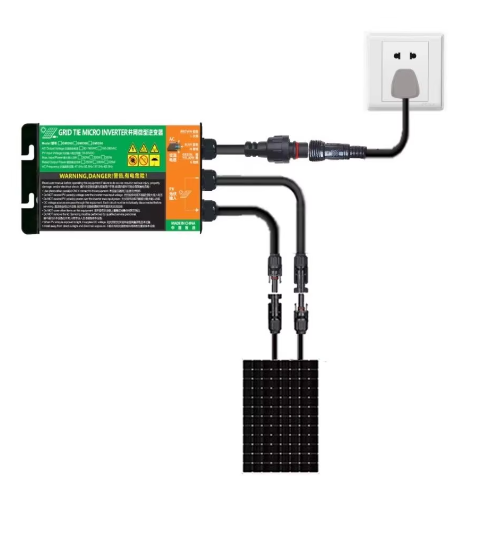 kit fotovoltaico da Balcone plug end play 100w