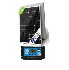 KIT 170w Fotovoltaico12VMono + regolatore 30ah
