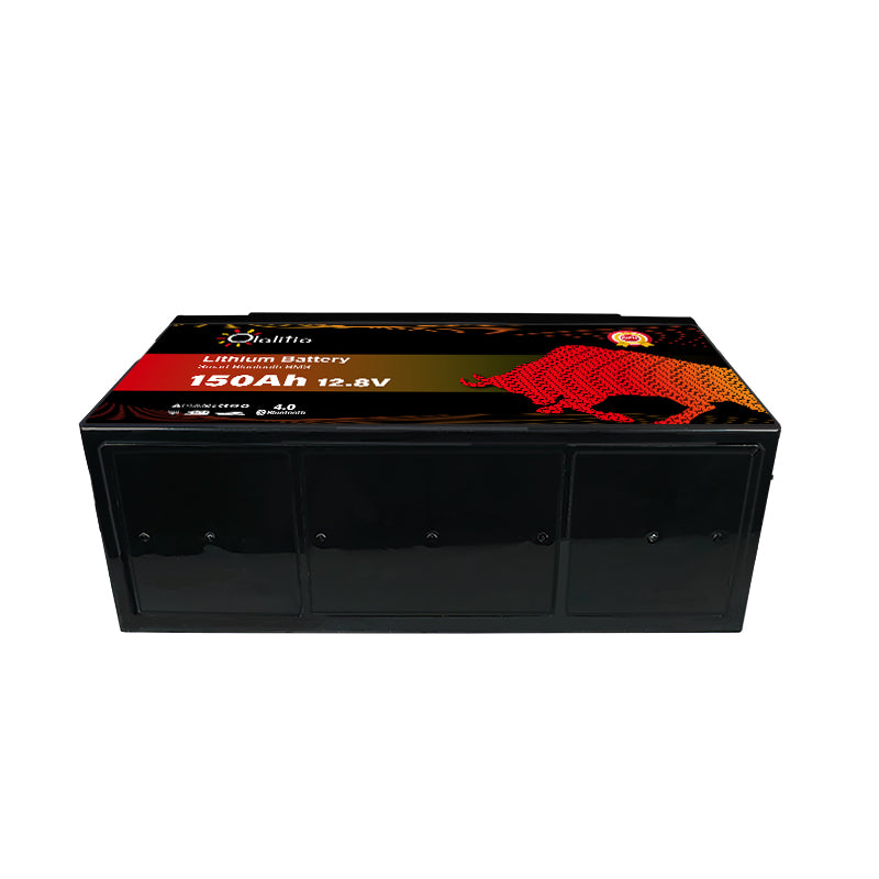 Batteria Litio 150 Ah 12v Olalitio con BMS e Bluetooth