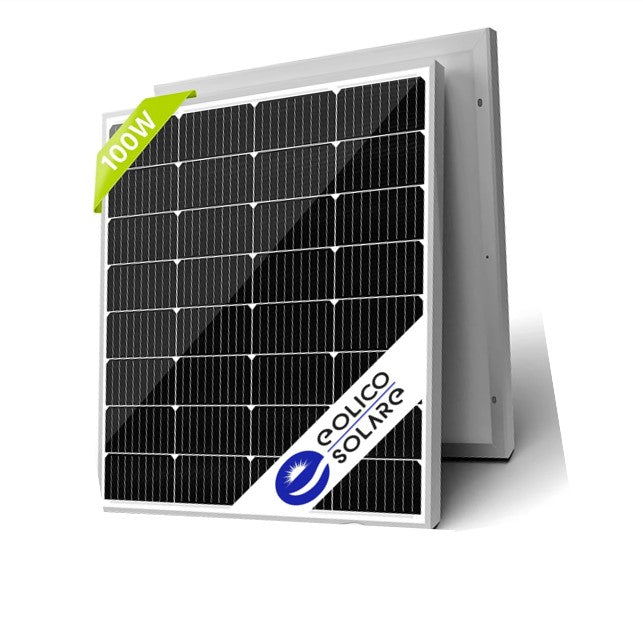 Pannello 100w Solare Fotovoltaico Mono