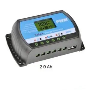 Regolatore di carica solare PWM 20A 12 / 24V RTD1220 JYINS