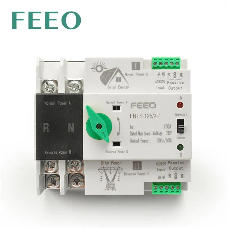 Commutatore ATS Feeo automatico a doppia fonte di alimentazione