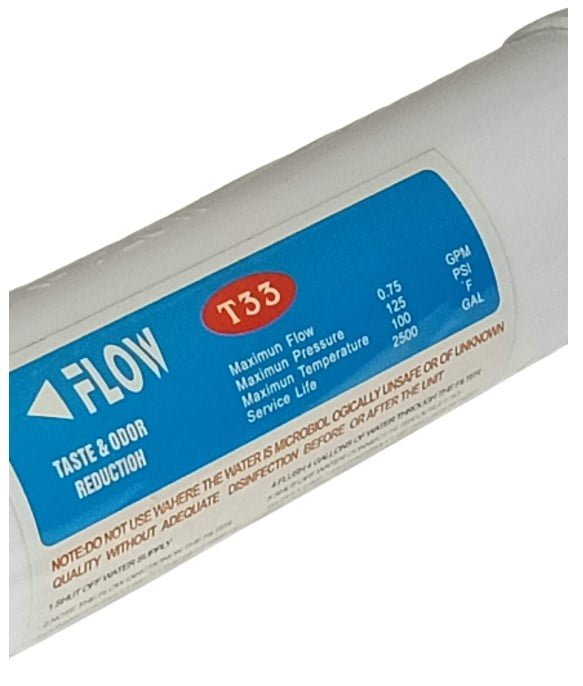 Filtro T33 Odore - Sapore purificatore acqua potabile osmosi