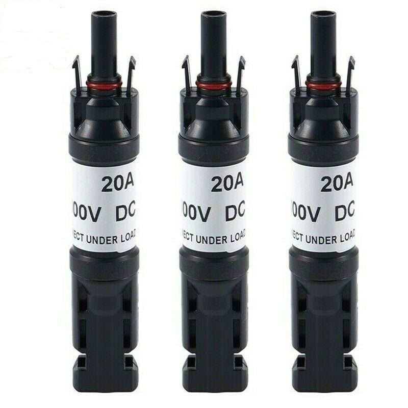 3 x Sterling Potenza 20 A Connettori Solari con Fusibili Diodi