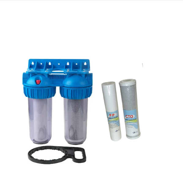 Contenitore Filtro Acqua Carboni Attivi e Impurità da 1/2 Con Staffa