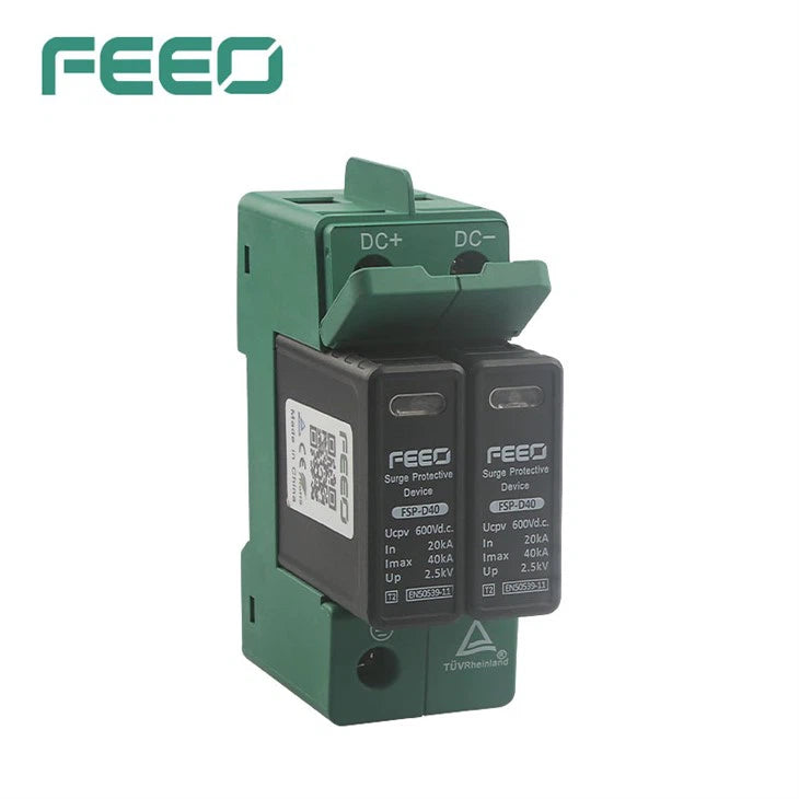 Scaricatore di Sovratensione FEEO FSP-D40 600V 2 Poli
