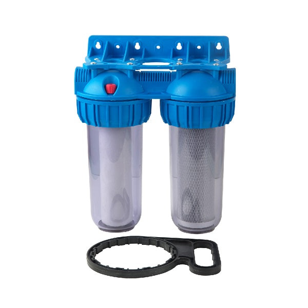 Contenitore Filtro Depuratore Acqua da 1/2 Con Staffa Senza Filtri