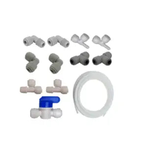 Kit Montaggio Osmosi Raccordi +5 Metri di Tubo da 1/4"