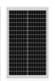 Kit solare 50 W +Regolatore 10AH