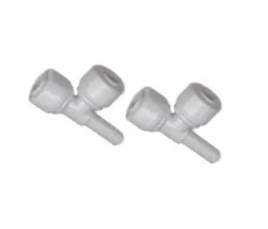 Raccordo a T tubo 1/4"-tubo 1/4"-codolo da 1/4 maschio osmosi