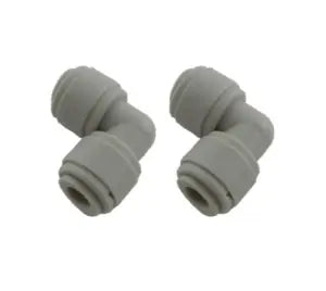 Raccordo gomito tubo1/4"Con tubo 1/4" attacco rapido osmosi