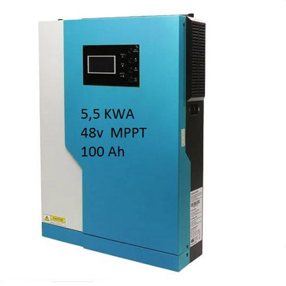 Inverter Ibrido VM Plus 5,5 KVA 48vdc MPPT 100 A + wifi omaggio